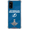 NHL 2021 Stanley Cup Champions Tampa Bay Lightning Galaxy S20 FE Clear Case